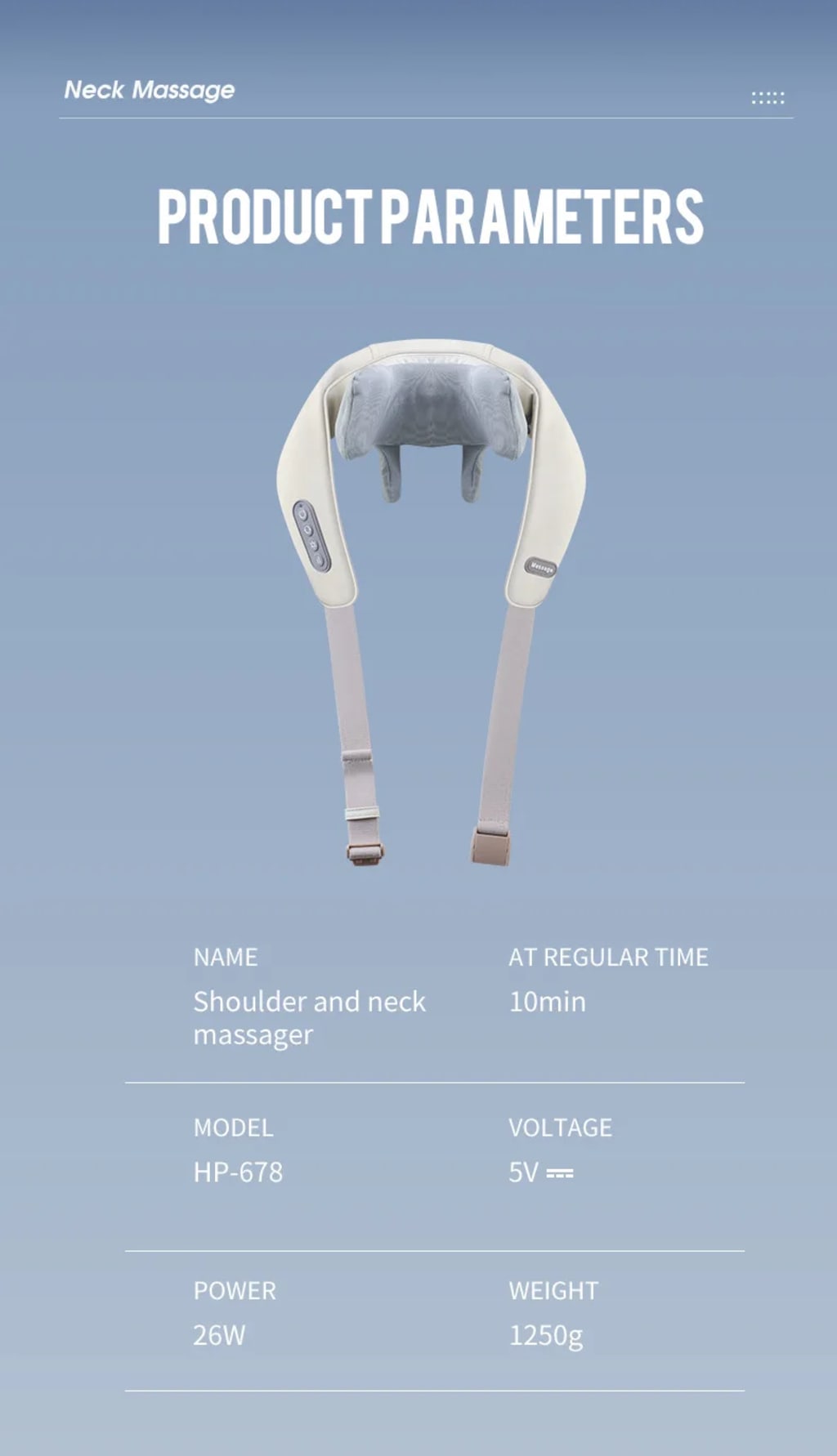 Dr.Nukton's Neck Massager